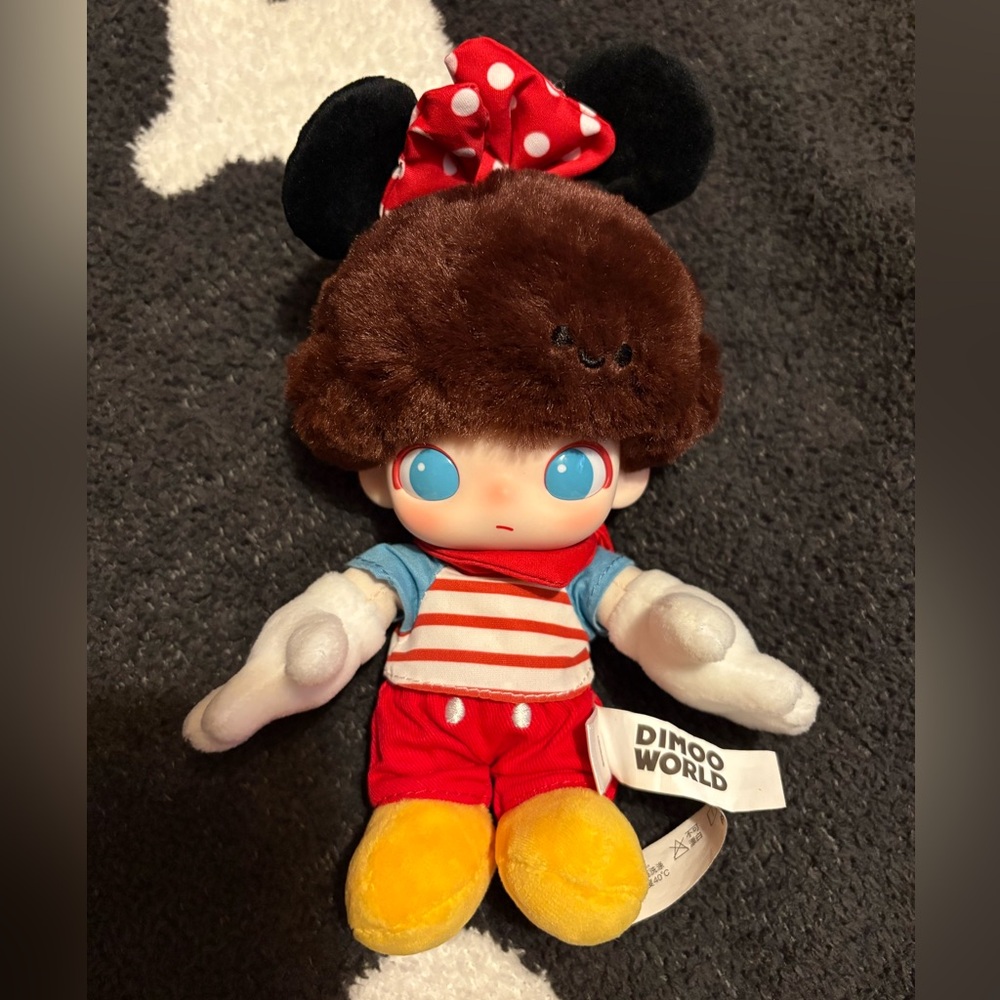 Dimoo World Vinyl Plush Keychain